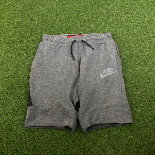 00s Nike Tech Fleece Shorts Grey XS