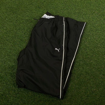 Retro Puma Piping Joggers Black Medium