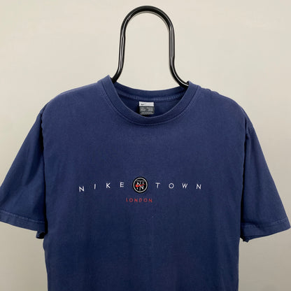 00s Nike Town London T-Shirt Blue Large