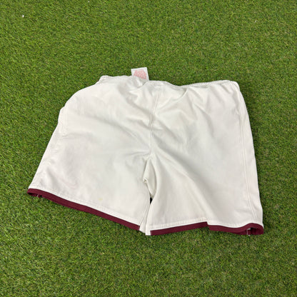00s Nike Arsenal Football Shorts White XS