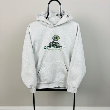 00s Carhartt Dream Factory Hoodie Grey Medium