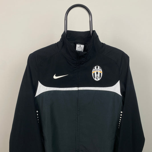 00s Nike Juventus Windbreaker Jacket Black Small