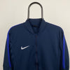 00s Nike Dri-Fit Windbreaker Jacket Blue Medium