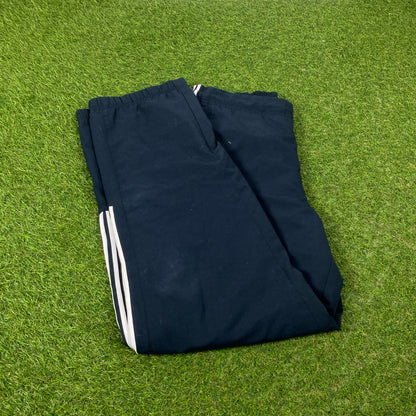 00s Adidas Piping Joggers Blue Medium