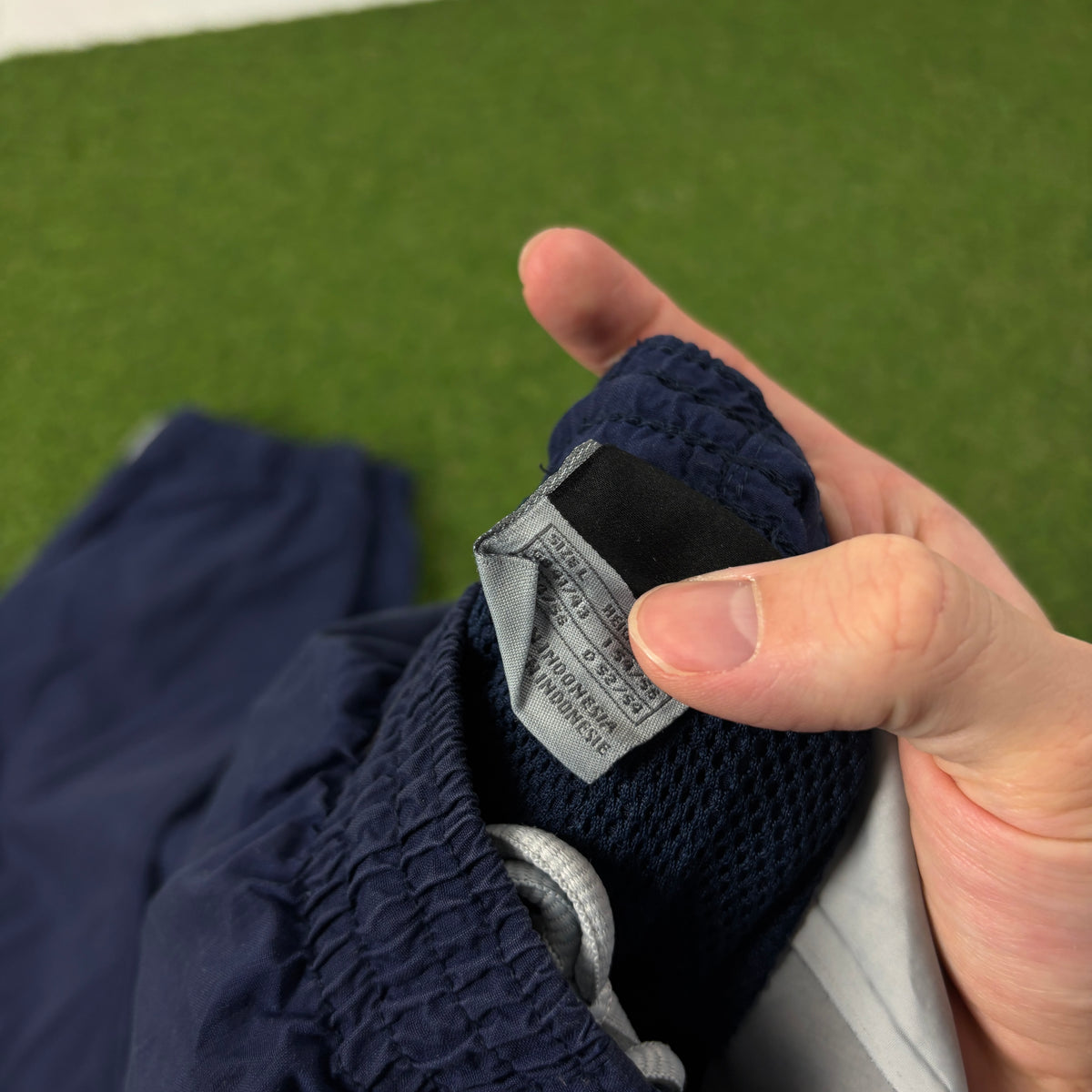 00s Nike Piping Joggers Blue Large
