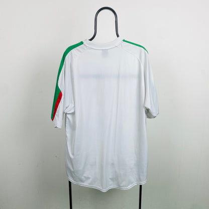 00s Nike Morocco Training Football Shirt T-Shirt White XXL