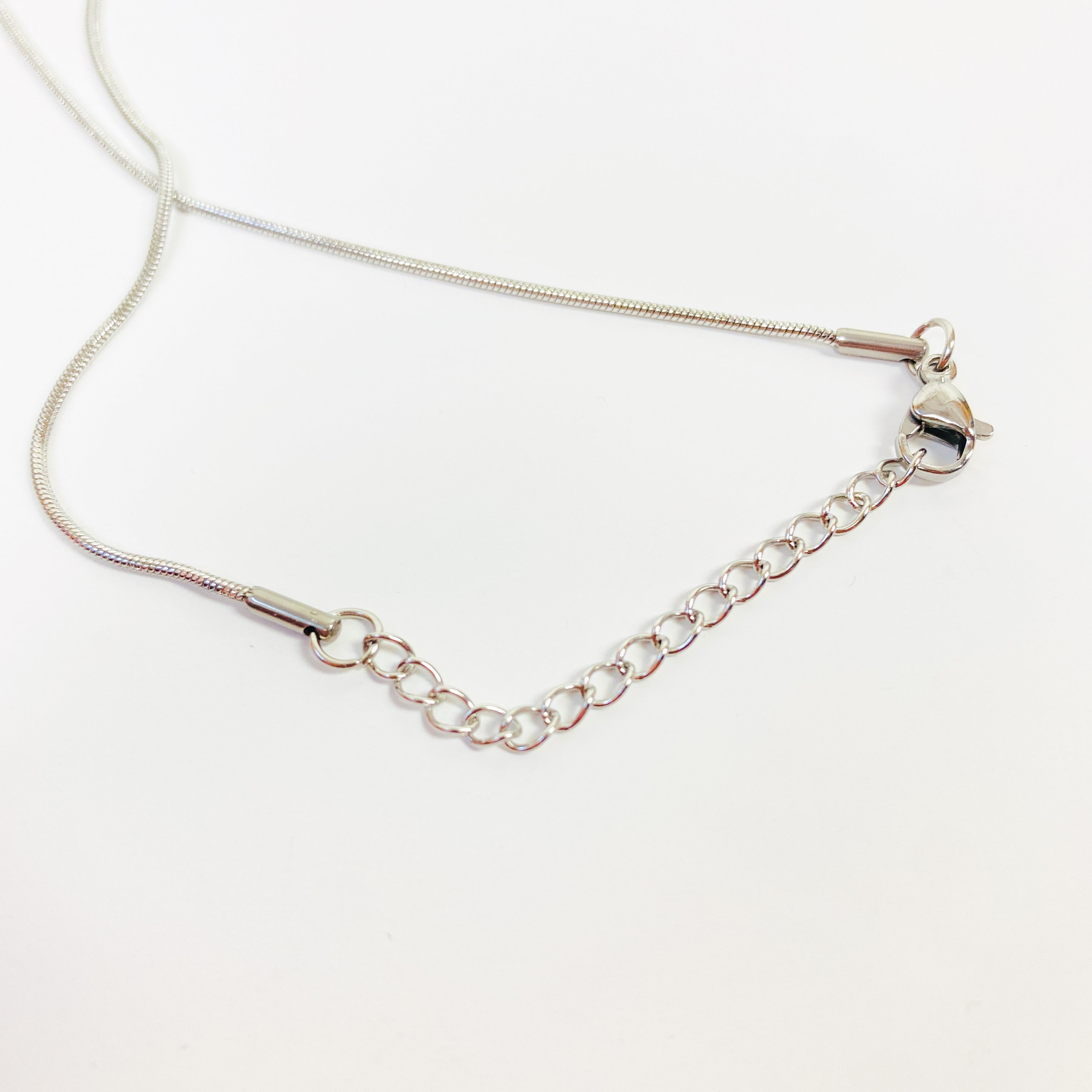 Retro Link Necklace Chain Silver