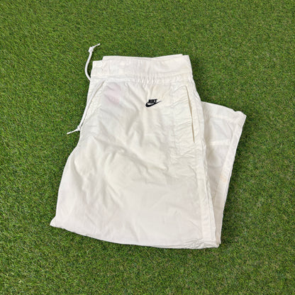 00s Nike 3/4 Length Shorts White Medium
