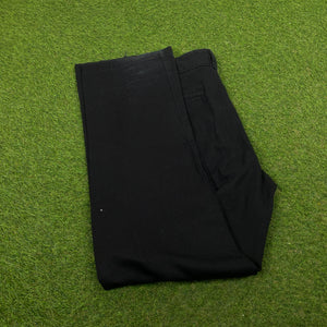 Retro Dickies Cargo Trousers Joggers Black Medium