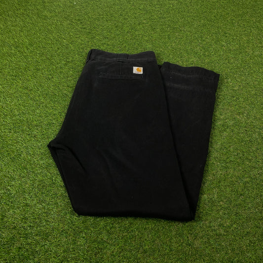 00s Nike Carhartt Master Pant Trousers Joggers Black Medium 32x32