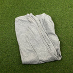00s Nike Wide Leg Cotton Joggers Grey Small