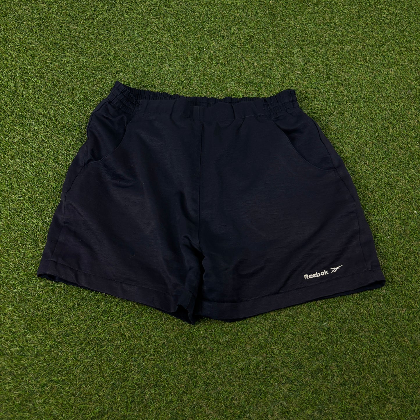90s Reebok Shorts Blue Medium