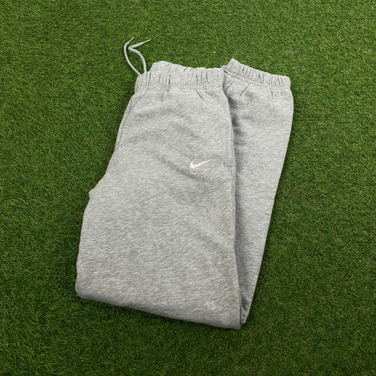 00s Nike Cotton Joggers Grey XS