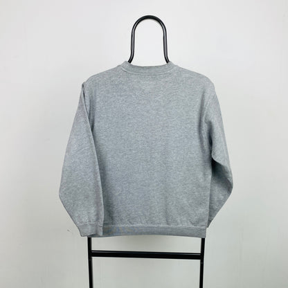 00s Nike Centre Swoosh Sweatshirt Grey XS