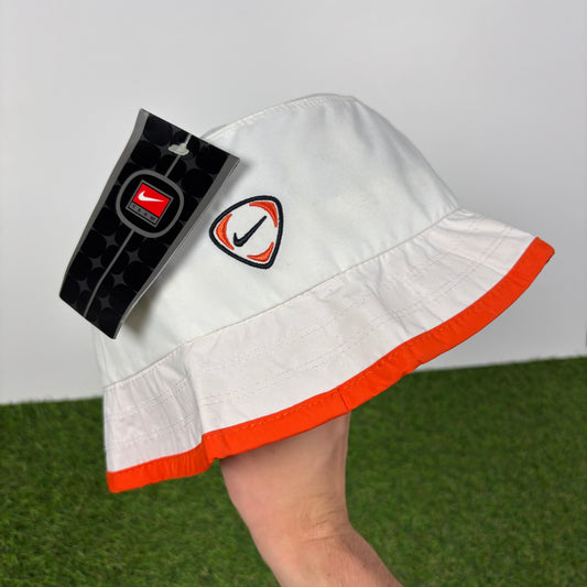 00s Nike T90 Valencia Bucket Hat White