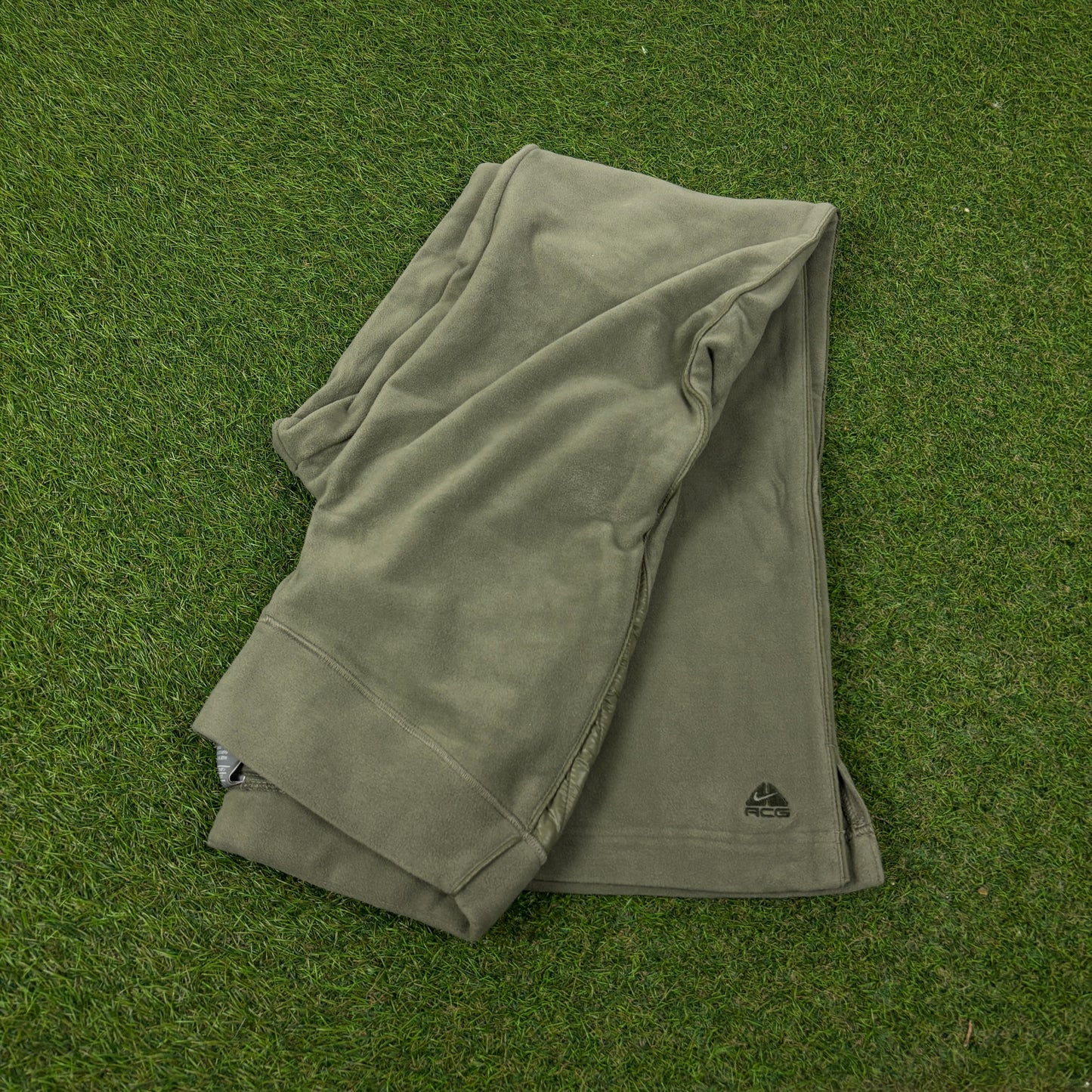 00s Nike ACG Fleece Joggers Green Small