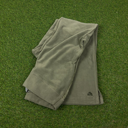 00s Nike ACG Fleece Joggers Green Small