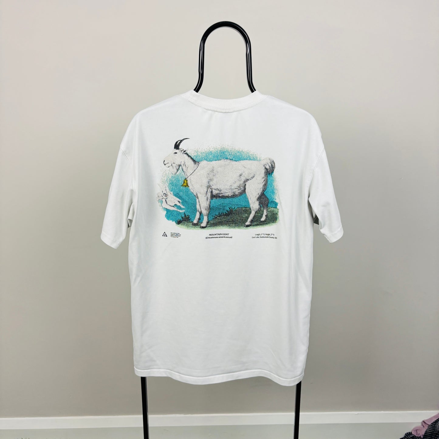 00s Nike ACG Goat T-Shirt White Small