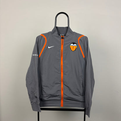 90s Nike Valencia Windbreaker Jacket Grey Small