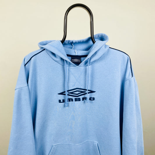 00s Umbro Hoodie Blue XL