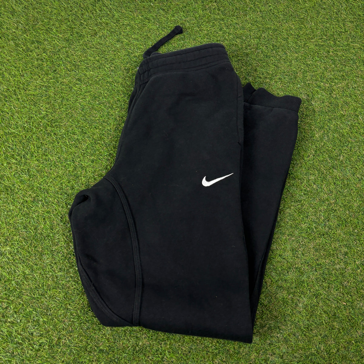 00s Nike Cotton Joggers Black Small