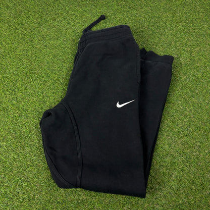 00s Nike Cotton Joggers Black Small