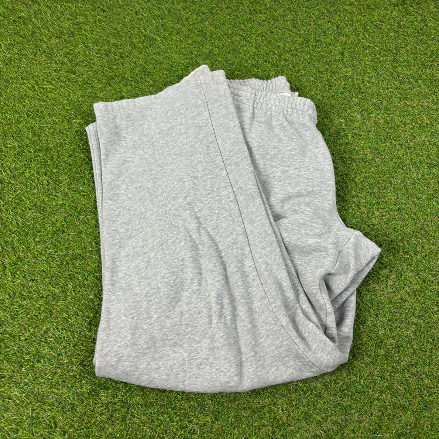 00s Nike Wide Cotton Joggers Grey Large