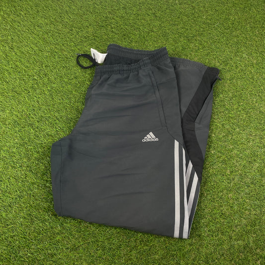 00s Adidas Joggers Grey Medium