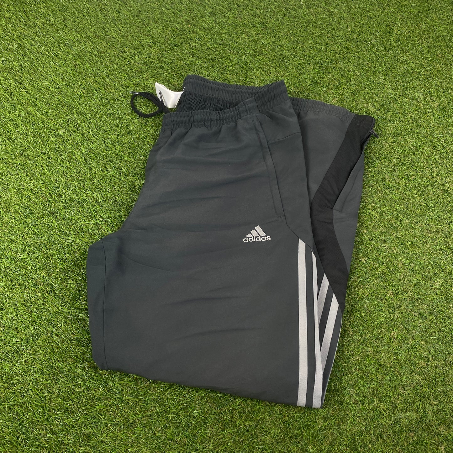 00s Adidas Joggers Grey Medium
