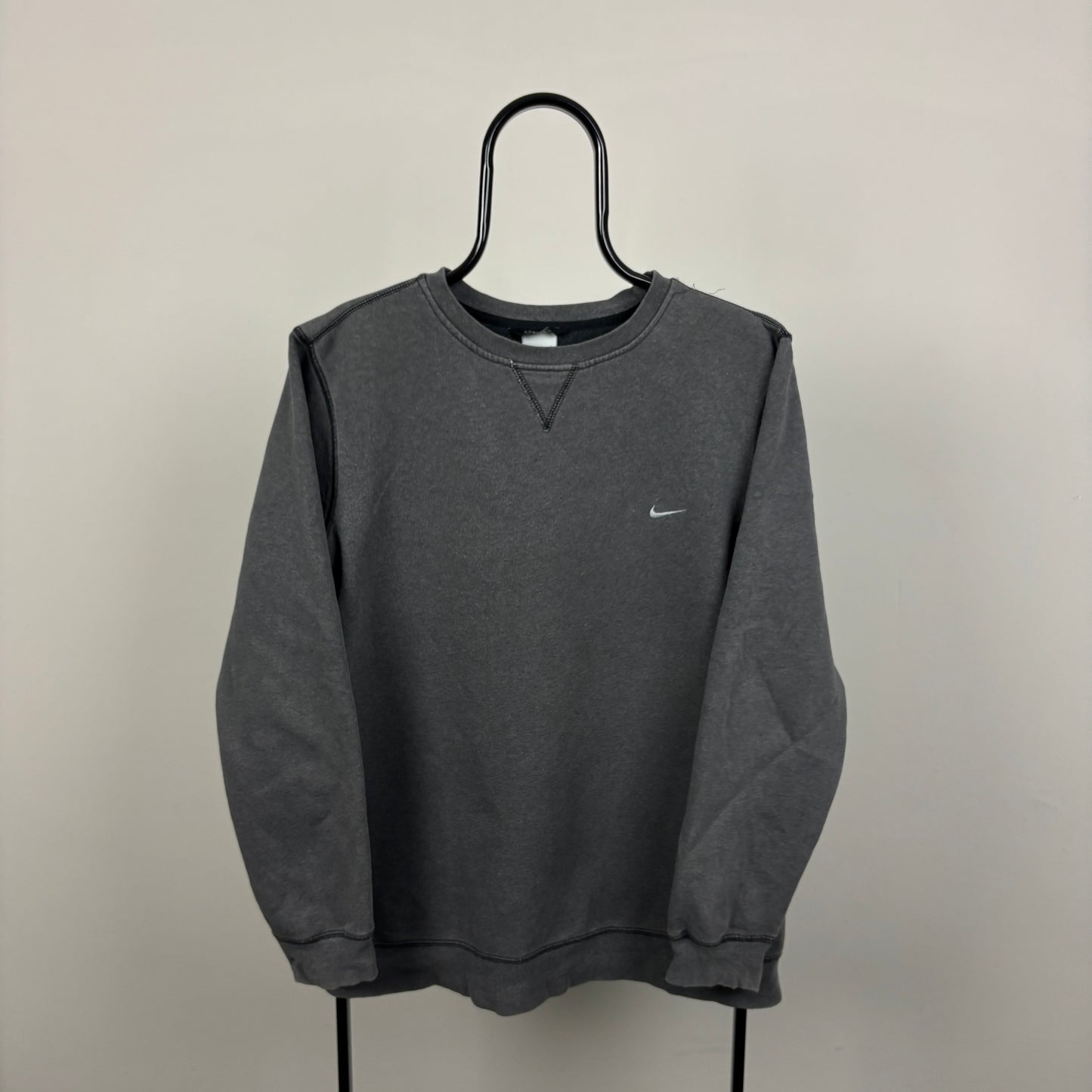 00s Nike Air Max Sweatshirt Grey Medium