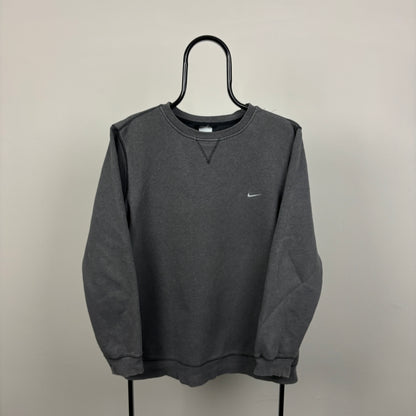 00s Nike Air Max Sweatshirt Grey Medium