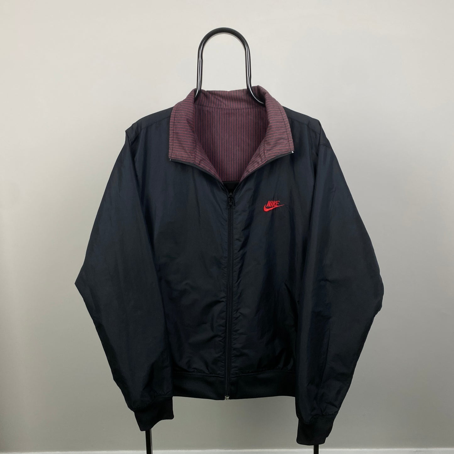 00s Nike Air Reversible Jacket Black Large
