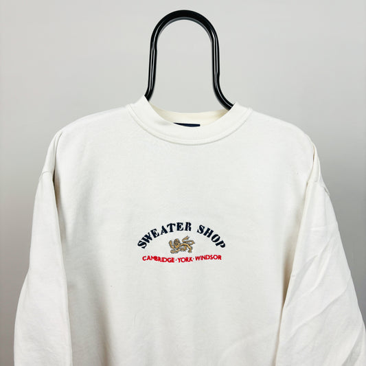 90s Sweater Shop Sweatshirt Brown Medium