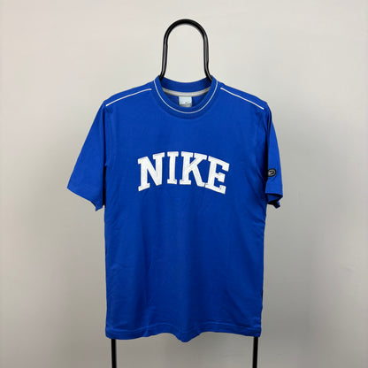 00s Nike T-Shirt Blue Small