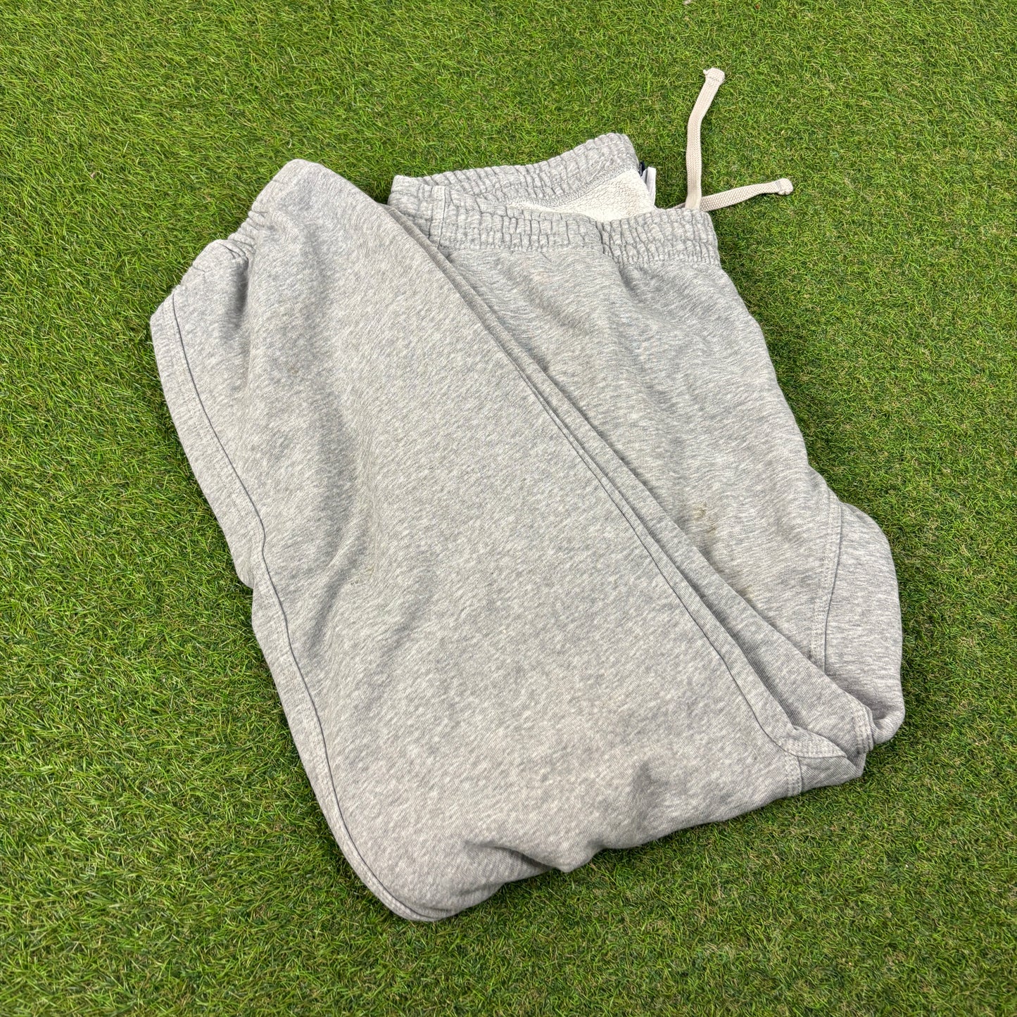 00s Nike Wide Leg Cotton Joggers Grey Large