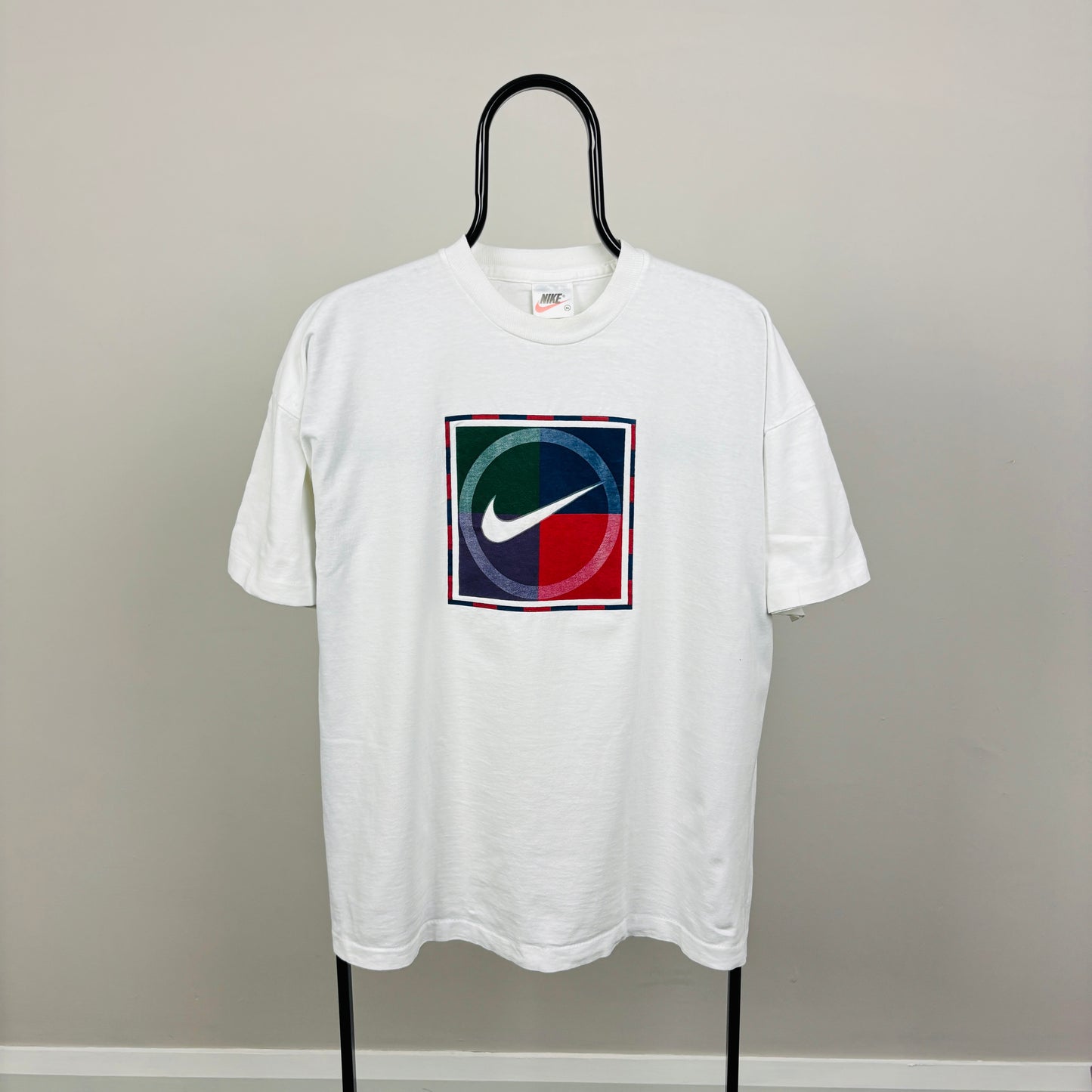 90s Nike Challenge Court T-Shirt White XL