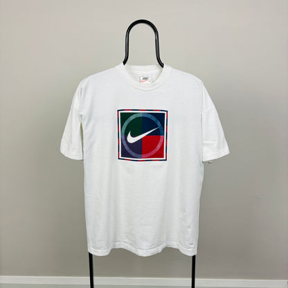 90s Nike Challenge Court T-Shirt White XL