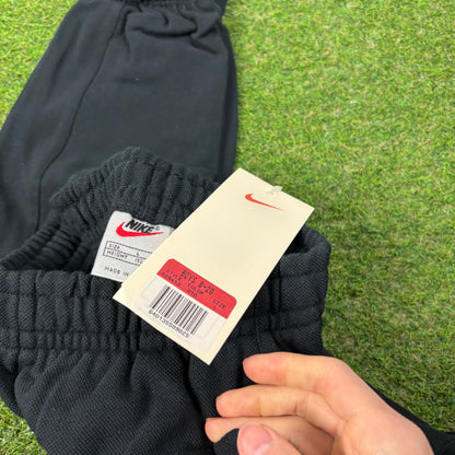 90s Nike Cotton Joggers Black XS