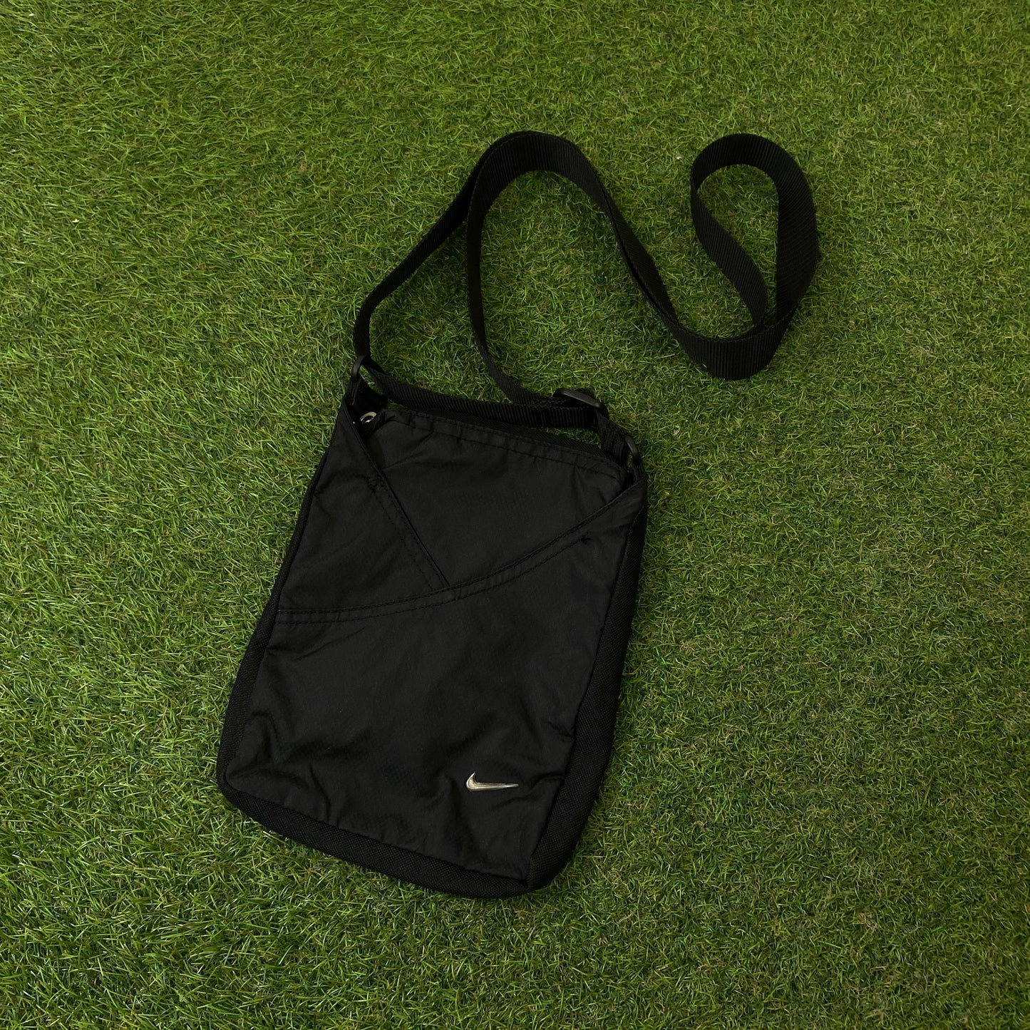 00s Nike Crossbody Sling Shoulder Bag Black