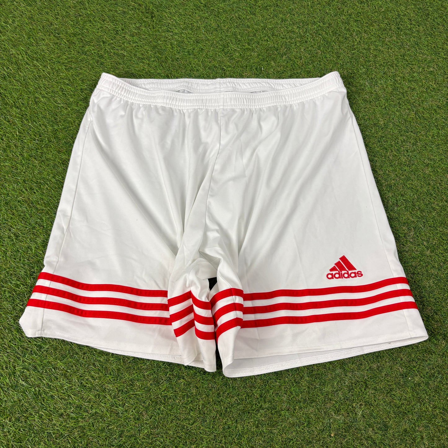 00s Adidas Shorts White XL