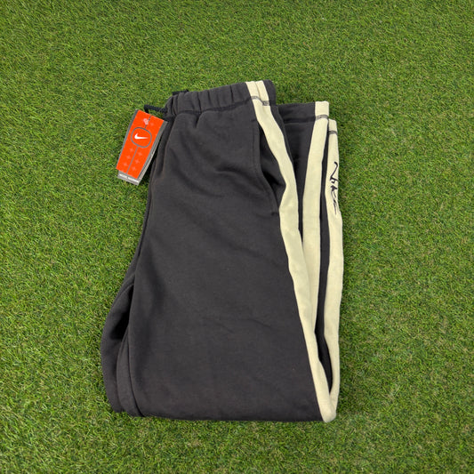 00s Nike Cotton Joggers Grey XS