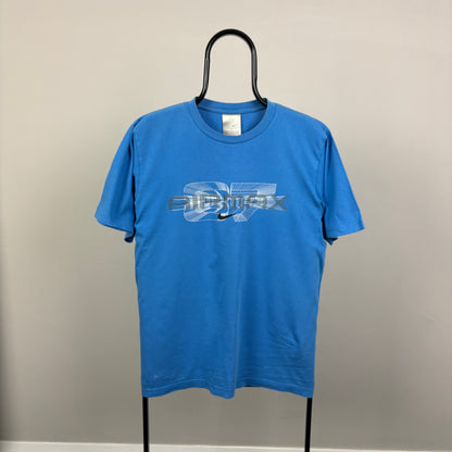 00s Nike Air Max 87 T-Shirt Blue Medium