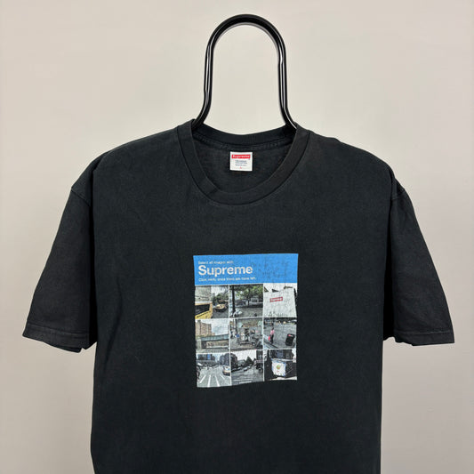 00s Supreme Verify T-Shirt Black Large