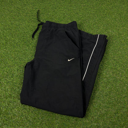 00s Nike Piping Joggers Black Medium