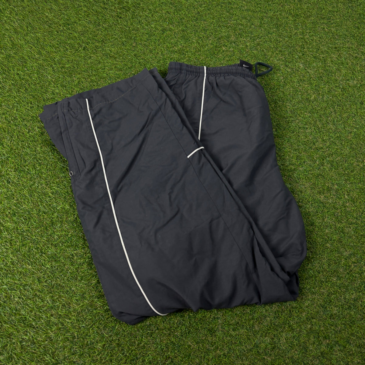 00s Nike Piping Joggers Grey Medium