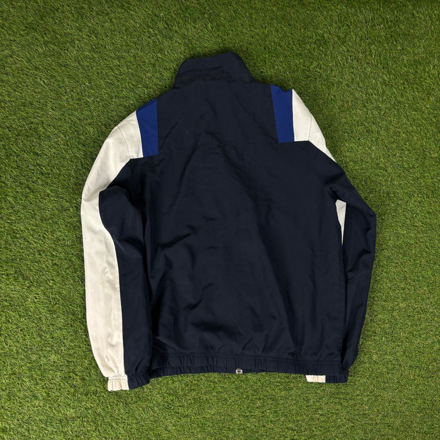 00s Nike Windbreaker Jacket + Joggers Set Blue Medium