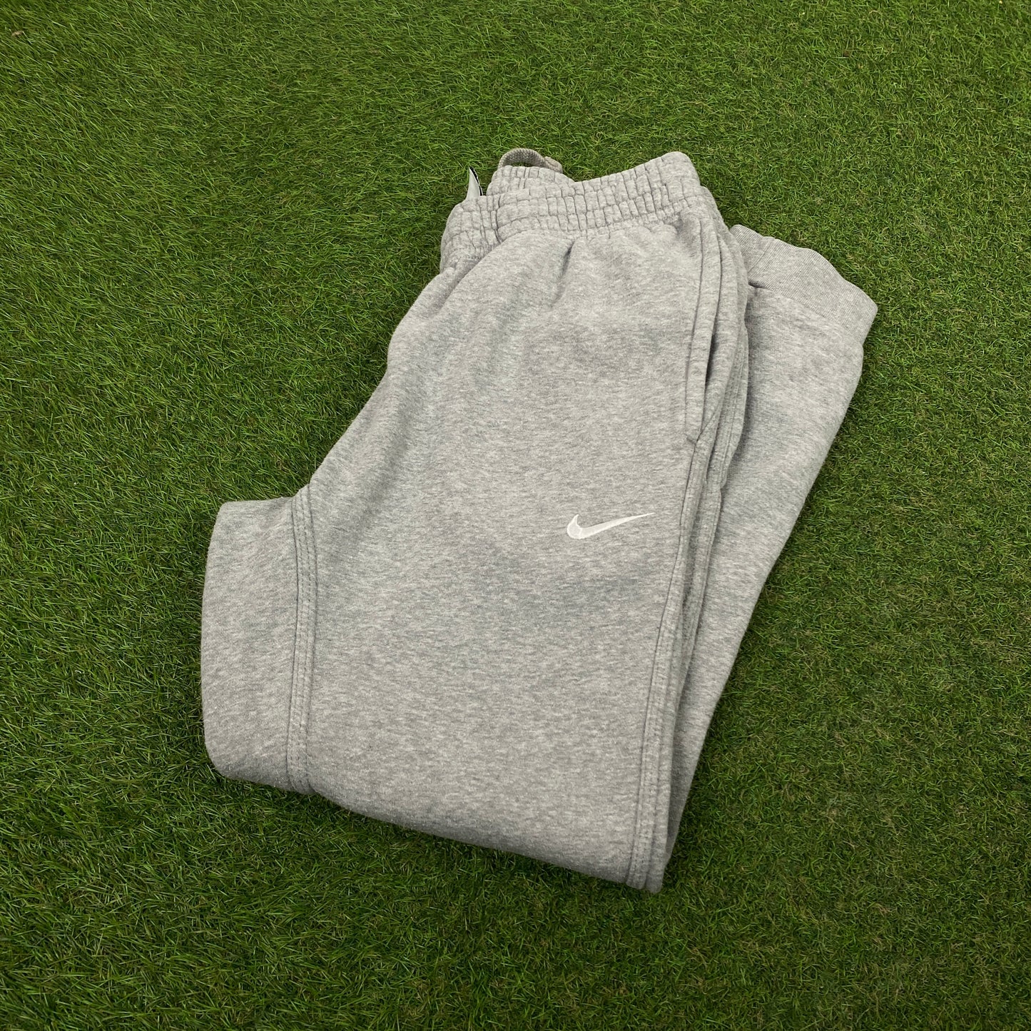 00s Nike Cotton Joggers Grey Large