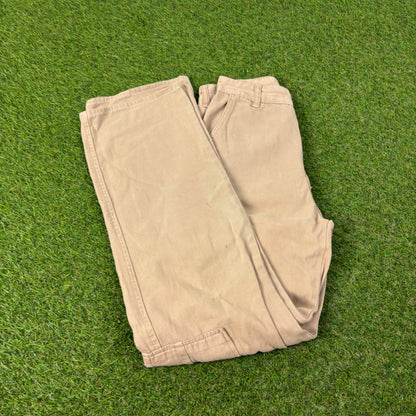 00s Nike Cargo Trousers Joggers Brown Womens XS