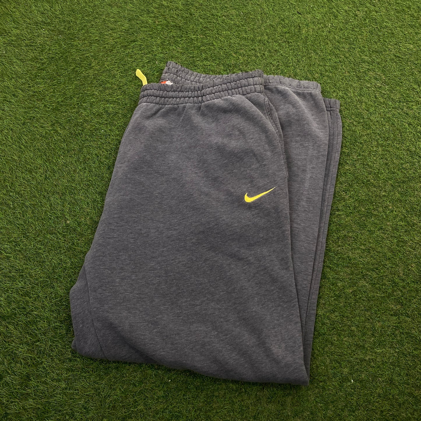 00s Nike Wide Leg Cotton Joggers Grey XL