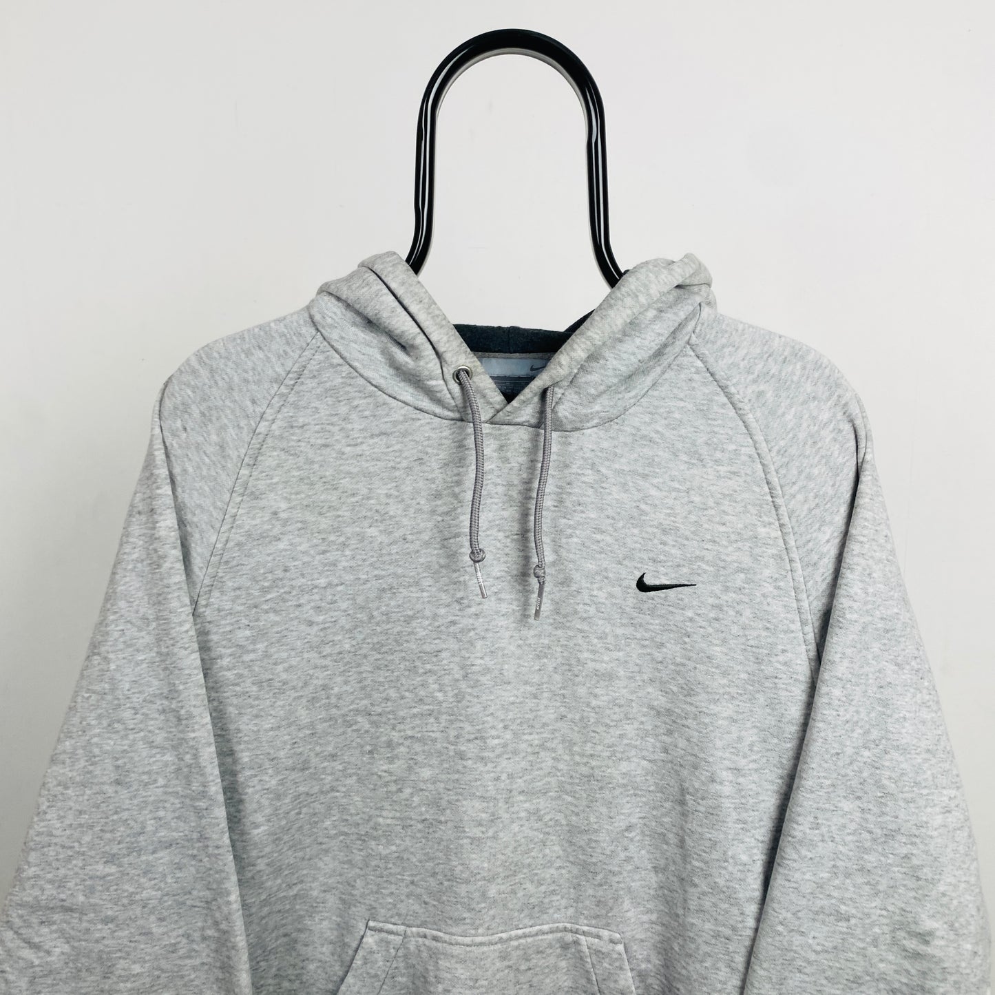 00s Nike Heavyweight Hoodie Grey Medium